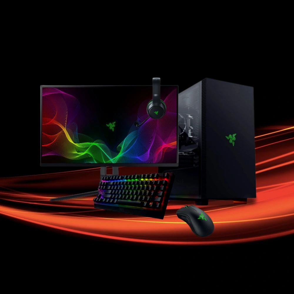 gaming pc razer 2 komplekt