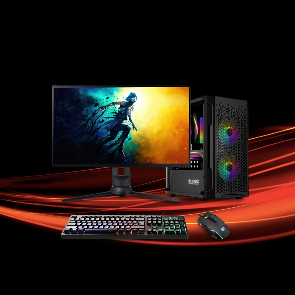 gaming pc comet 7 1 24 165hz monitor