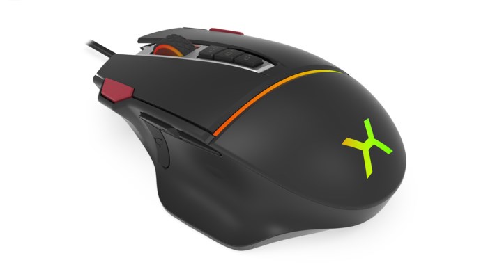 krux fuze pro mouse right hand usb type a optical 12000 dpi