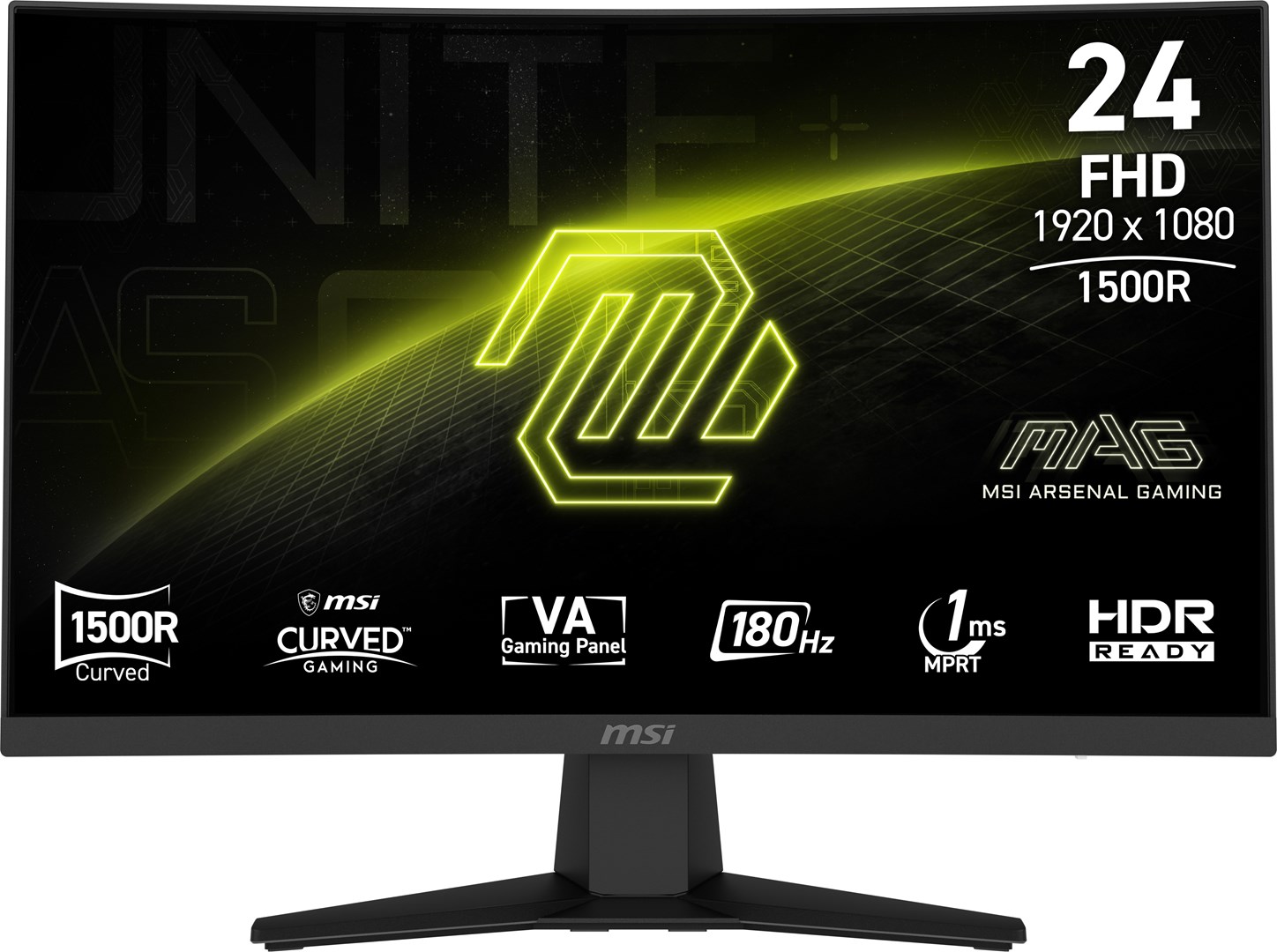 msi mag 244c computer monitor 59 9 cm 23 6 1920 x 1080 pixels full hd lcd black 2