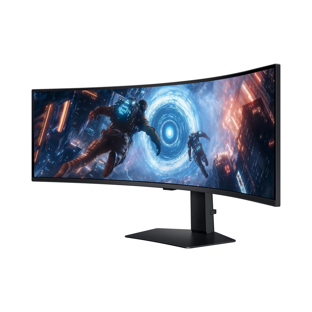 samsung g91f computer monitor 124 5 cm 49 5120 x 1440 pixels dual qhd lcd black 3